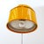 Space Age Yellow Wall Lamp by Arnold Berges for Staff Germany, 1970s For Sale - Image 3 of 17