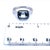 Natural Aquamarine Ring 6.5 14k White Gold 3.21 TCW Certified, Size 6 For Sale - Image 10 of 11