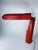 Picchio red table lamp of the japanese designer isao hosoe and manufactured by luxo italia in 1984. Elegant and functional...