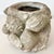 Beautiful Boho Chic terra cotta cachepot with shell motifs. Great seas shells details.
