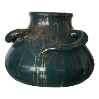 Art Deco Stoneware Vase by Léon Pointu, 1920s For Sale