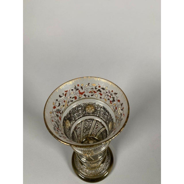 Émile Gallé (1846-1904) Art Nouveau Chalice For Sale - Image 9 of 12
