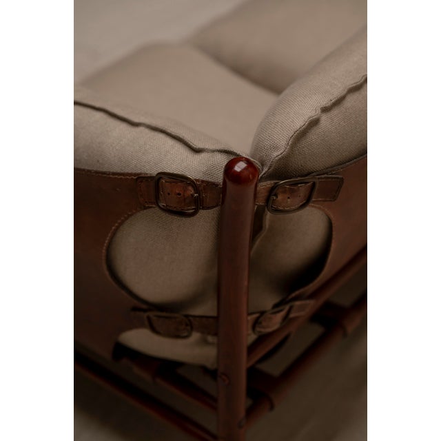 Ilona Safari Three-Seater Sofa by Arne Norell for Aneby Möbler, 1960s For Sale - Image 16 of 18