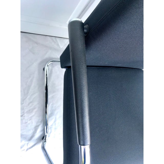 Black Modern Vitra Antonio Cittero Visaoft Cantilever Chairs - a Pair For Sale - Image 8 of 13
