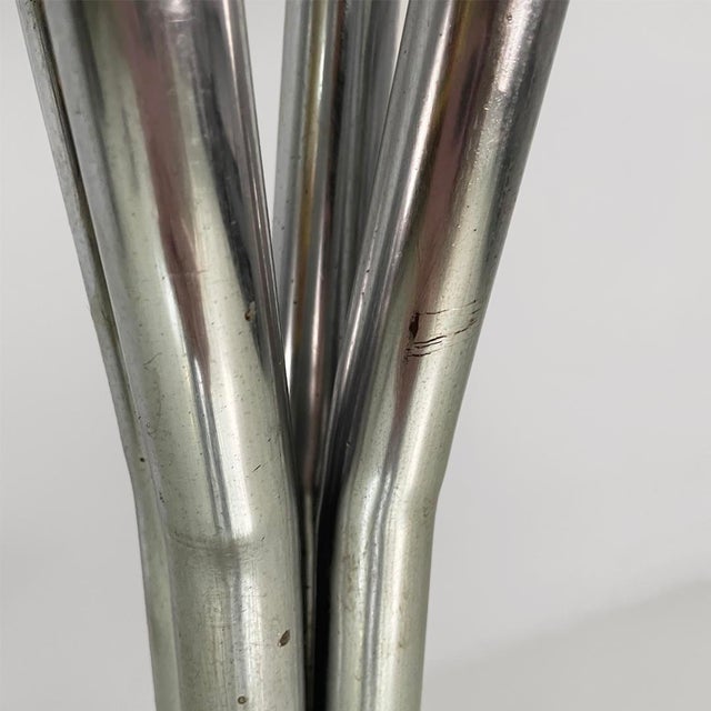 Mid-Century Modern Italian Plastic and Metal Coat Rack, 1960s For Sale - Image 10 of 17