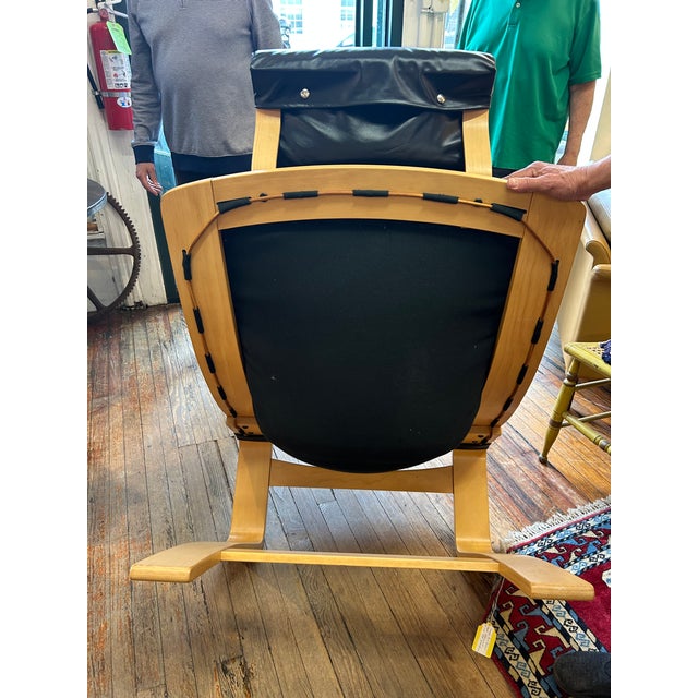 Swedish Designer Midcentury Modern Lounge Chairs by Fribytter - A Pair For Sale In Philadelphia - Image 6 of 13