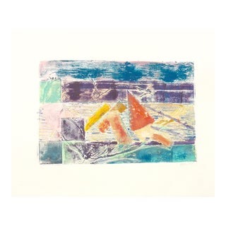 Martha Holden "Kites" Contemporary Mono Print For Sale