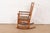 Stickley Harvey Ellis Collection Mission Arts & Crafts Inlaid Oak Rocking Chair For Sale - Image 10 of 13