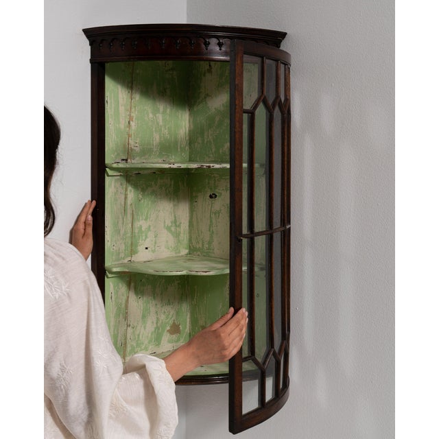 Brown 19th Century France Brown Wood Storage Cabinets & Cupboards For Sale - Image 8 of 11