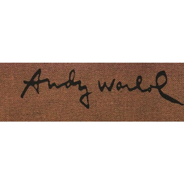 Portraiture 1986 Carnegie Museum of Art After Andy Warhol "Chanel" Lithograph For Sale - Image 3 of 6