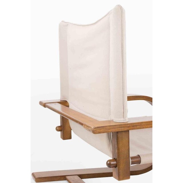 Vintage Wooden Scacciapensieri Armchair, 1976 For Sale - Image 6 of 10