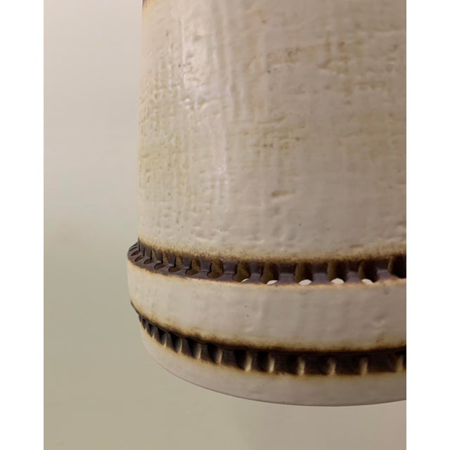 1970s Danish Ceramic Pendant Lamp For Sale - Image 9 of 14