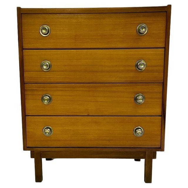 Brown Mid-Century Modern Chest of Drawers, Italy, 1960s For Sale - Image 8 of 8