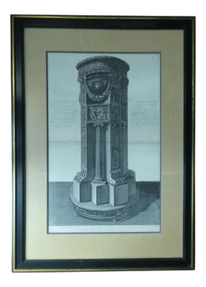 18th Century Antique Giovanni Battista Piranesi Neoclassical Architectural Print