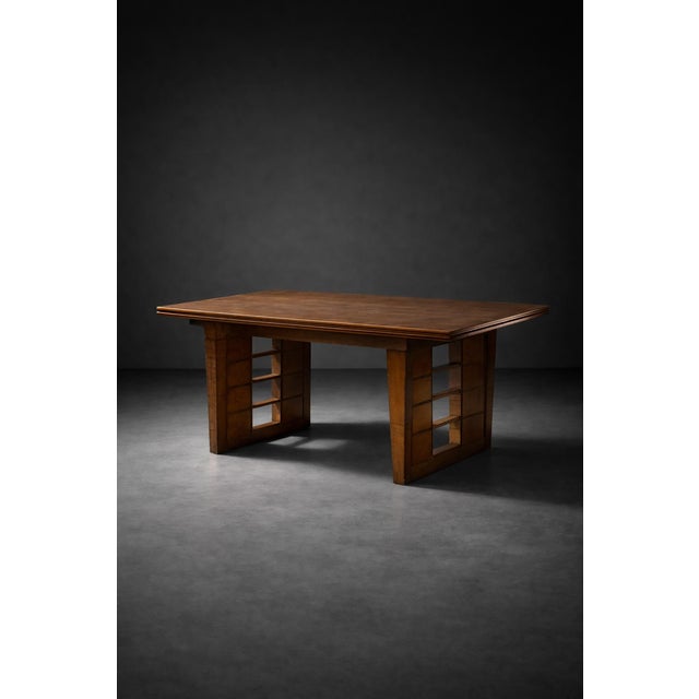 Art Deco Italian Dining Table attributed to Gio Ponti, Padova, 1940s For Sale - Image 9 of 16
