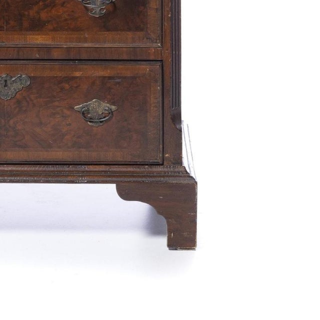English Mahogany Bedside Table For Sale - Image 5 of 6