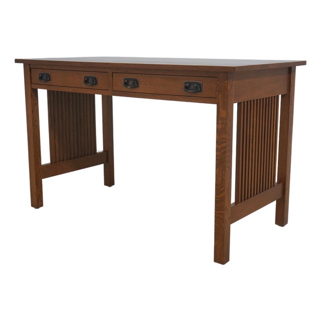 Stickley Mission Oak Arts & Crafts Desk For Sale
