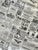 1970s Victorian Newsprint Wallpaper 11 Yds For Sale - Image 4 of 7