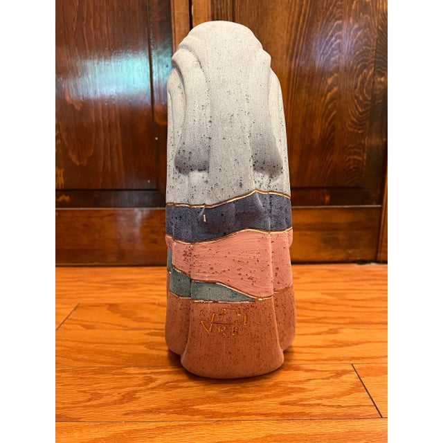 Vintage Sculpture of a Woman, Marked ‘88 For Sale - Image 10 of 11