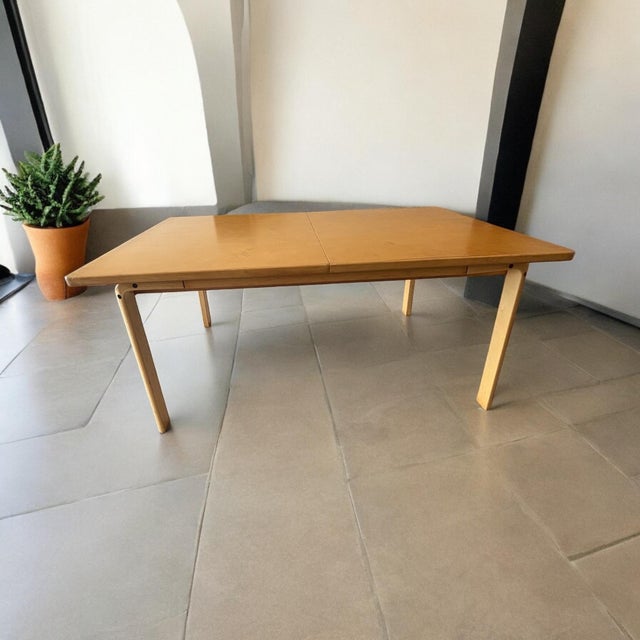 1970s Swedish Design Extendable Dining Table (Rectangular & Solid Wood ...