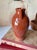 Signed Gary Nieter Terracotta Pottery Vase Rustic Farmhouse French Country Artisan Jug For Sale - Image 6 of 9