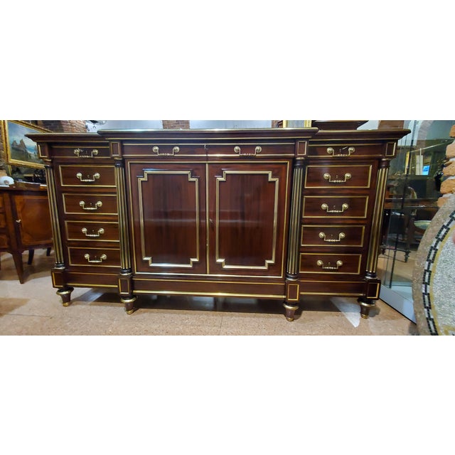 Antique Napoleon III Walnut Sideboard For Sale - Image 17 of 18
