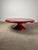 Vico Magistretti, Mezza Tessera, a large coffee table produced by Artemide. Glossy lacquered finish. Dimensions: diameter...