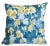 Custom-tailored pillow in designer Madcap Cottage for Robert Allen Fabrics cotton fabric called "Rousham Romp Cove"...