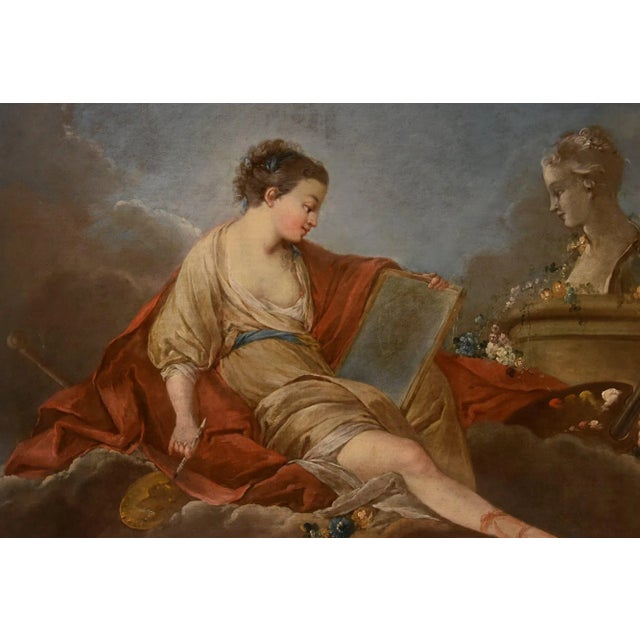Pierre Charles Trémolières, Figure, 1730, Oil on Canvas For Sale - Image 4 of 14