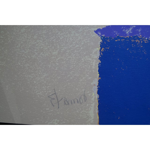 1970s 1970s Theodoros Stamos Infinity Field Screen Print - Signed & Numbered For Sale - Image 5 of 5