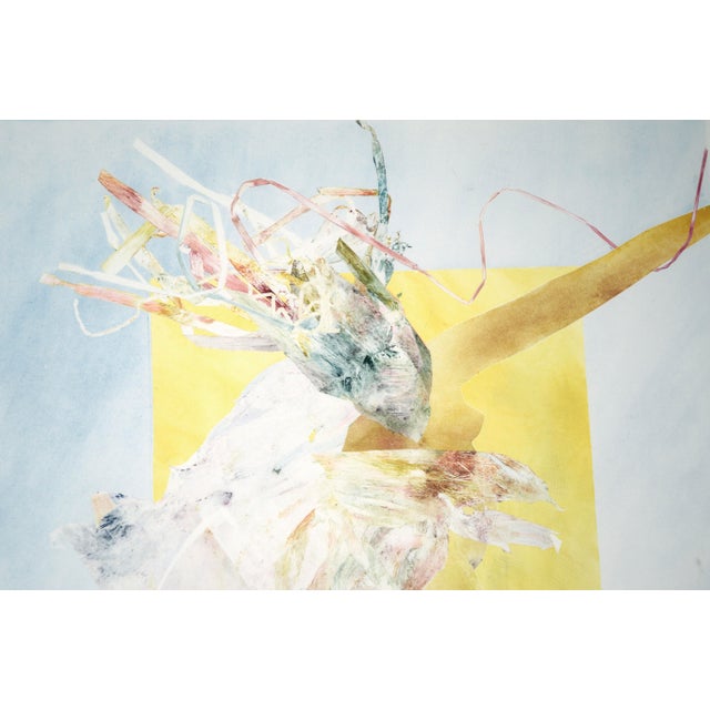 "Sale Julia" Abstract Figurative Monotype of a Dancer by Linda O'Hagan For Sale In Monterey, CA - Image 6 of 9