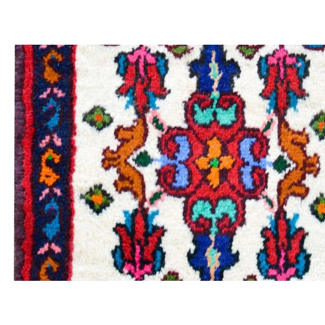 Late 20th Century Vintage Hamadan Rug For Sale - Image 4 of 12