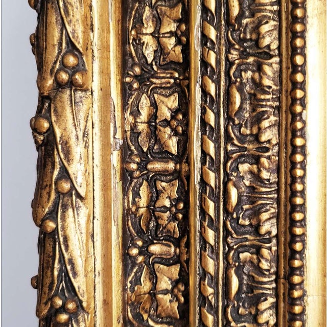 Antique 19th Century Viennese Portrait Mirror For Sale - Image 3 of 10