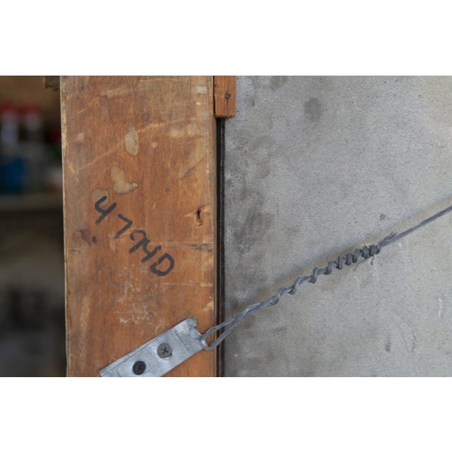 Monumental Antique French Over Mantle Mirror For Sale - Image 12 of 12