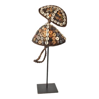 Early 20th Century Lega Bwami Society Hat For Sale