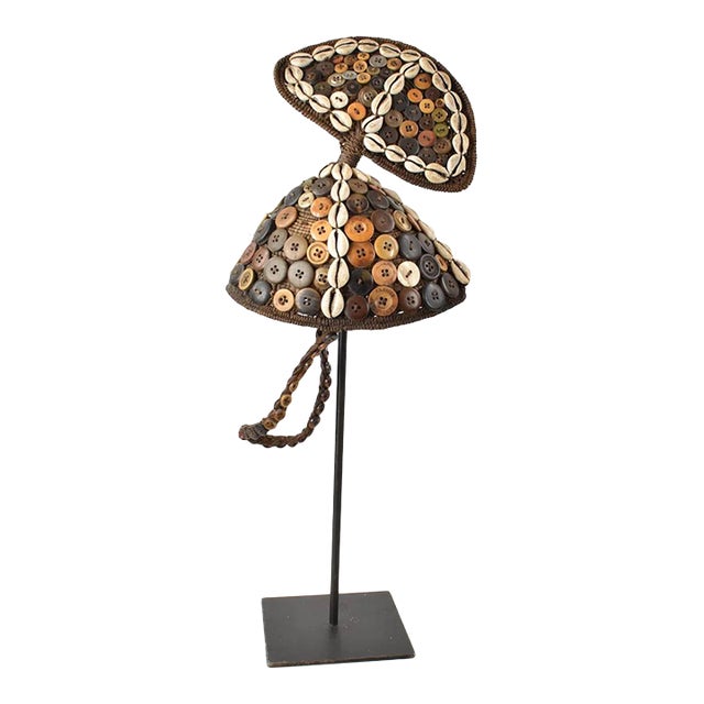 Early 20th Century Lega Bwami Society Hat For Sale