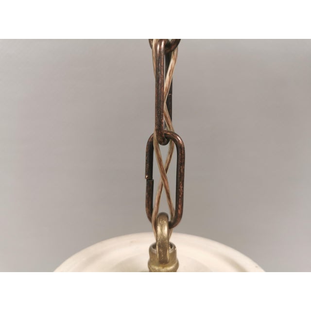 Large Danish Ceramic Pendant Lamp from Axella, 1970s For Sale - Image 11 of 16