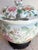 This is a beautiful Antique Chinese Famille Rose (Fencai) Porcelain Lidded Jar with Carved Rosewood Stand. It is in...