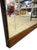 Wood Vintage Carved Wood Arched Wall Mirror With Etched Glass Panels For Sale - Image 7 of 10