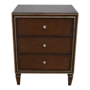 Marge Carson 3 Drawer Modern Style Chest