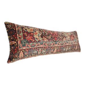 Antique One of a Kind High Quality Persian Rug Pillow Cover -16' X 46''