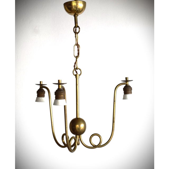 Vintage Pendant Lamp from Josef Frank, 1920s For Sale - Image 3 of 15