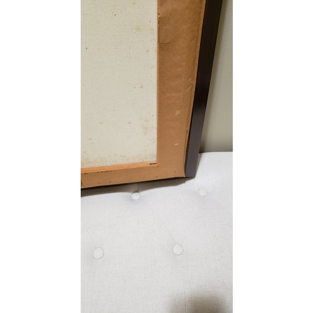 Chestnut 1980s Portrait of Louis Armstrong "Satchmo" For Sale - Image 8 of 8