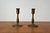 Mid-Century Metal Candleholders, 1960s, Set of 2, in Very Good conditions. Designed 1960 to 1969