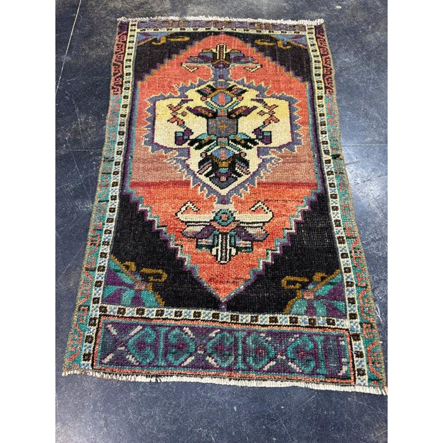 Turkish Yastik Rug 1'8" x 2'10" #23723 Explore a curated collection of hallway runners, wool rugs, and handmade...