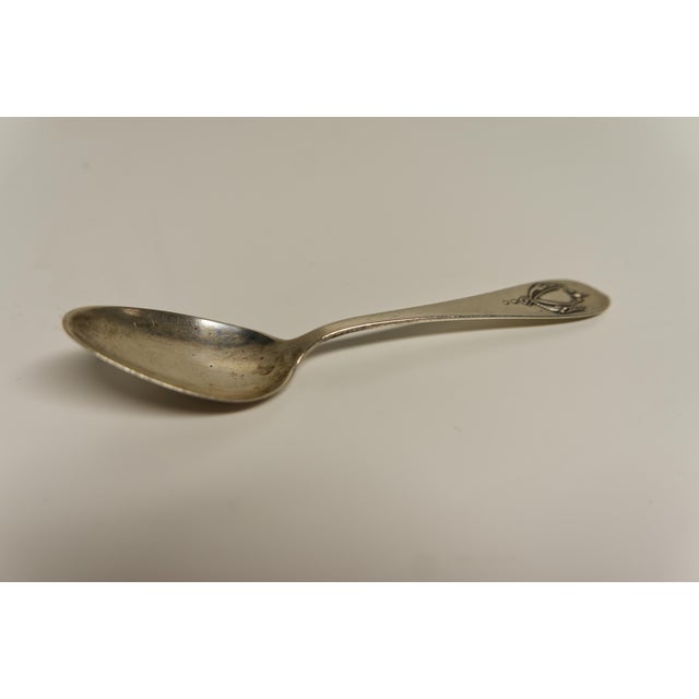 Lunt Silver RLB Lunt Silversmiths Sterling Silver Set of 5 Knives & 5 Forks For Sale - Image 4 of 10