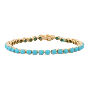 Natural Round Cut 8.5 Ct Alluring Handcrafted Tennis Bracelet