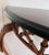 Metal Vintage Burnt Faux Tortoise Bamboo Console Table With Wall Mirror – Palm Beach Chinoiserie Style, Set of 2 Pieces For Sale - Image 7 of 11