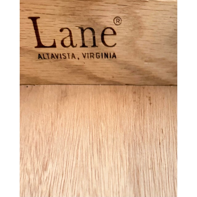 1980s Compact Writing Desk, Lane Furniture For Sale - Image 9 of 10