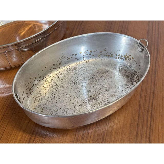 Art Deco Silver-Plated Metal Planter by Saglier Frères, 1930s For Sale - Image 3 of 16
